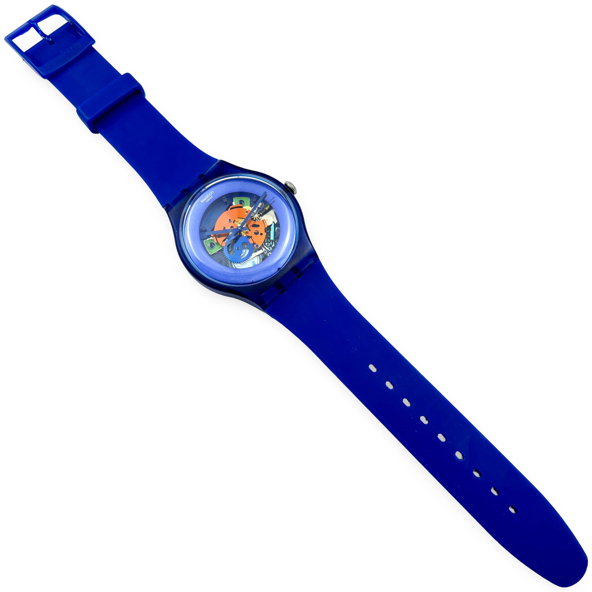 Swatch New Gent – BLUE GREY LACQUERED | Ref: SUON102