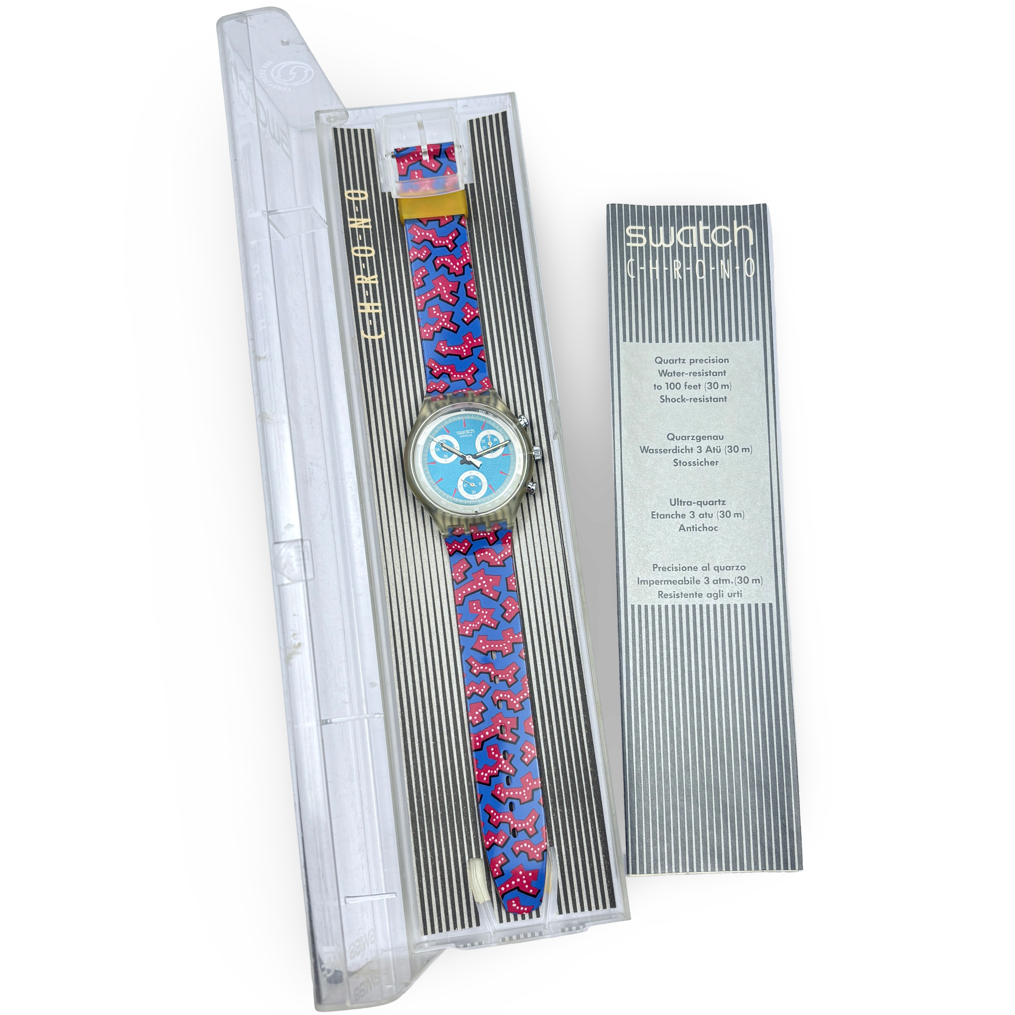 Swatch Chrono – WILD CARD | Ref: SCK100 | NOS
