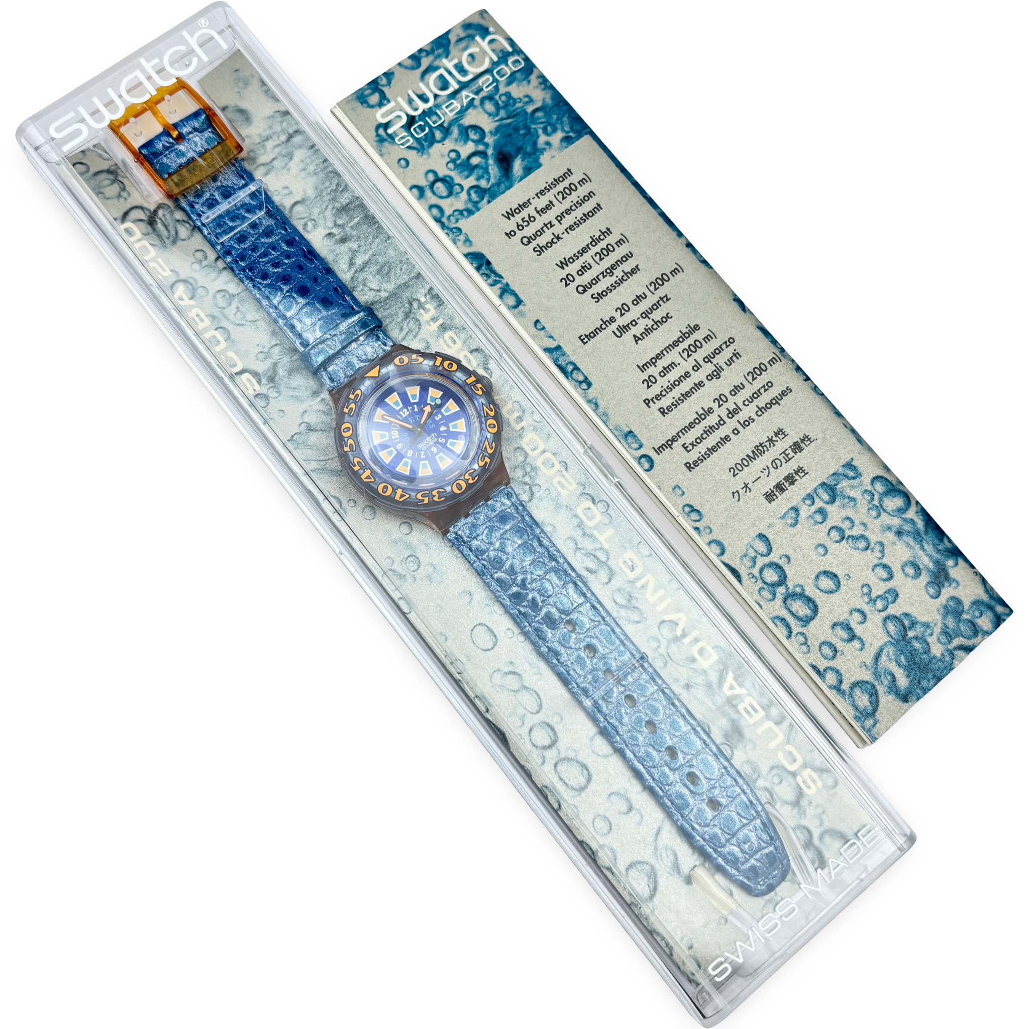 Swatch Scuba – SEACLIP | Ref: SDO100 | NOS