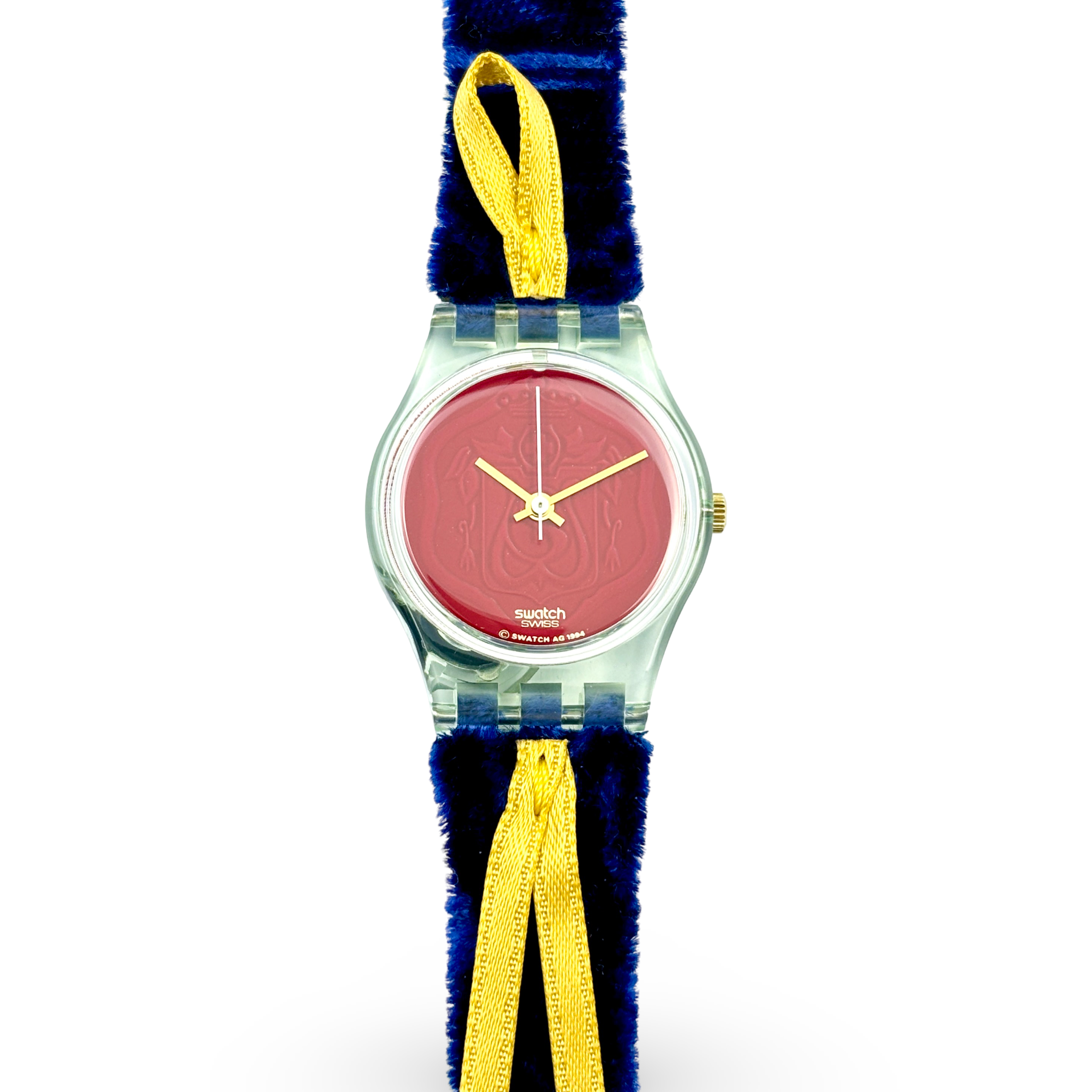 Swatch Lady – CORD ON BLEU | Ref: LG114 | NOS