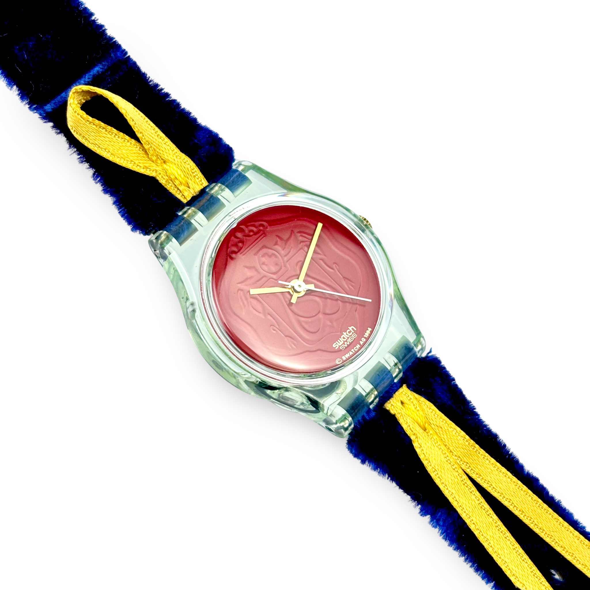 Swatch Lady – CORD ON BLEU | Ref: LG114 | NOS