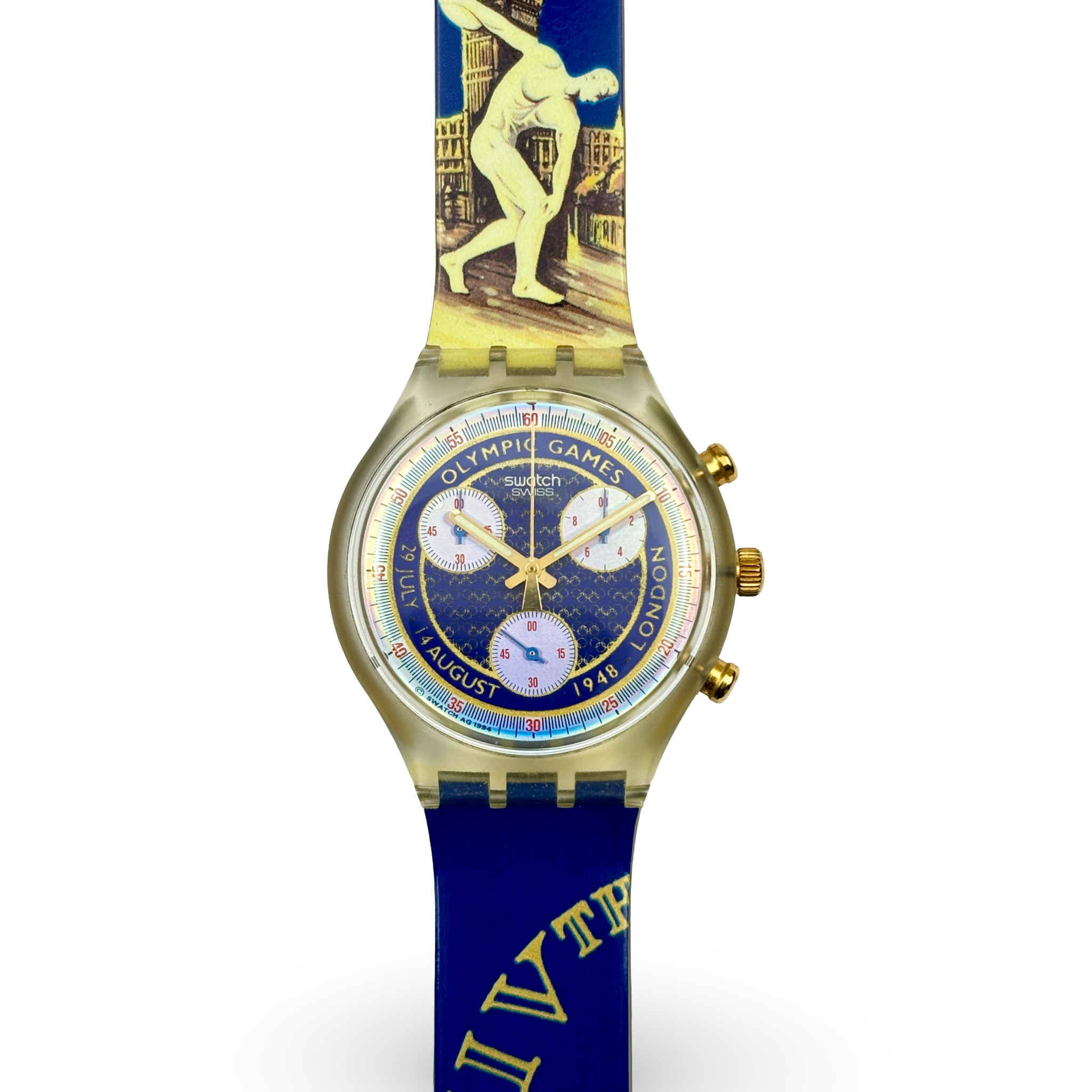 Swatch Chrono – LONDON 1948 | Ref: SCZ102 | NOS