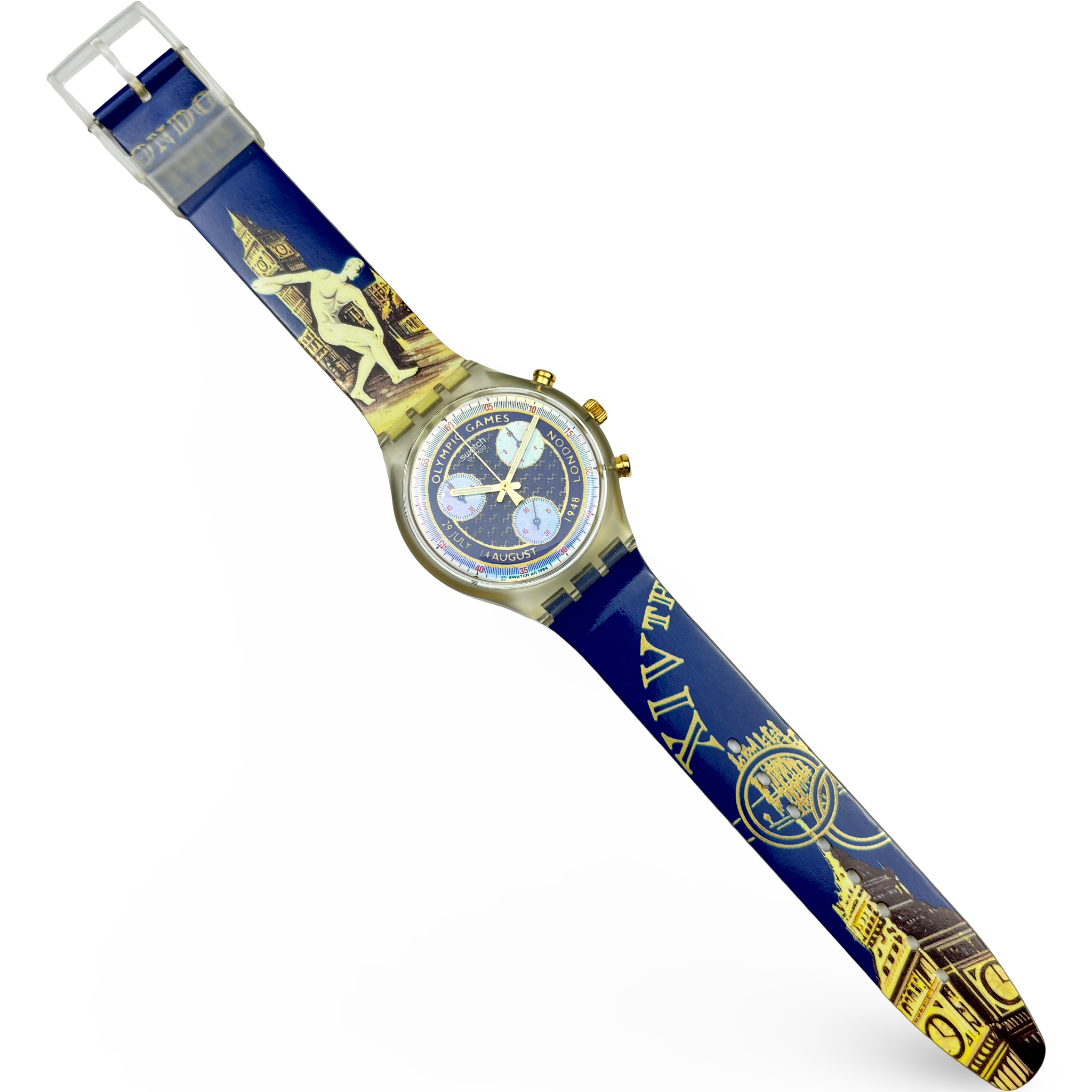 Swatch Chrono – LONDON 1948 | Ref: SCZ102 | NOS