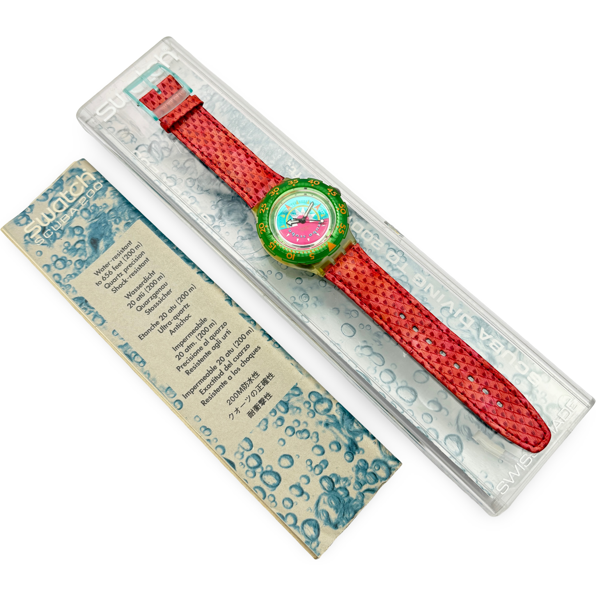 Swatch Scuba – TIPPING COMPASS | Ref: SDL111 | NOS