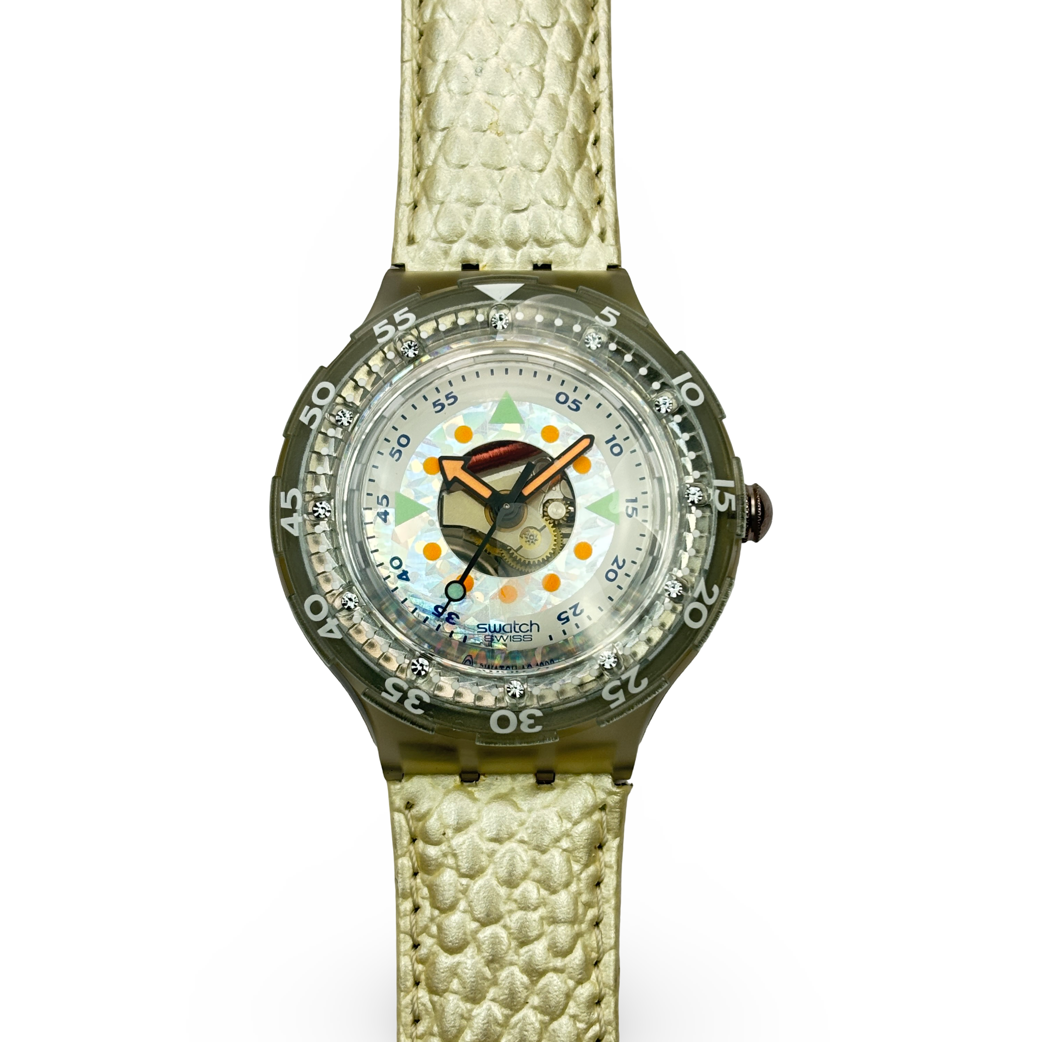 Swatch Scuba – PEARLSHELL | Ref: SDK118 | NOS
