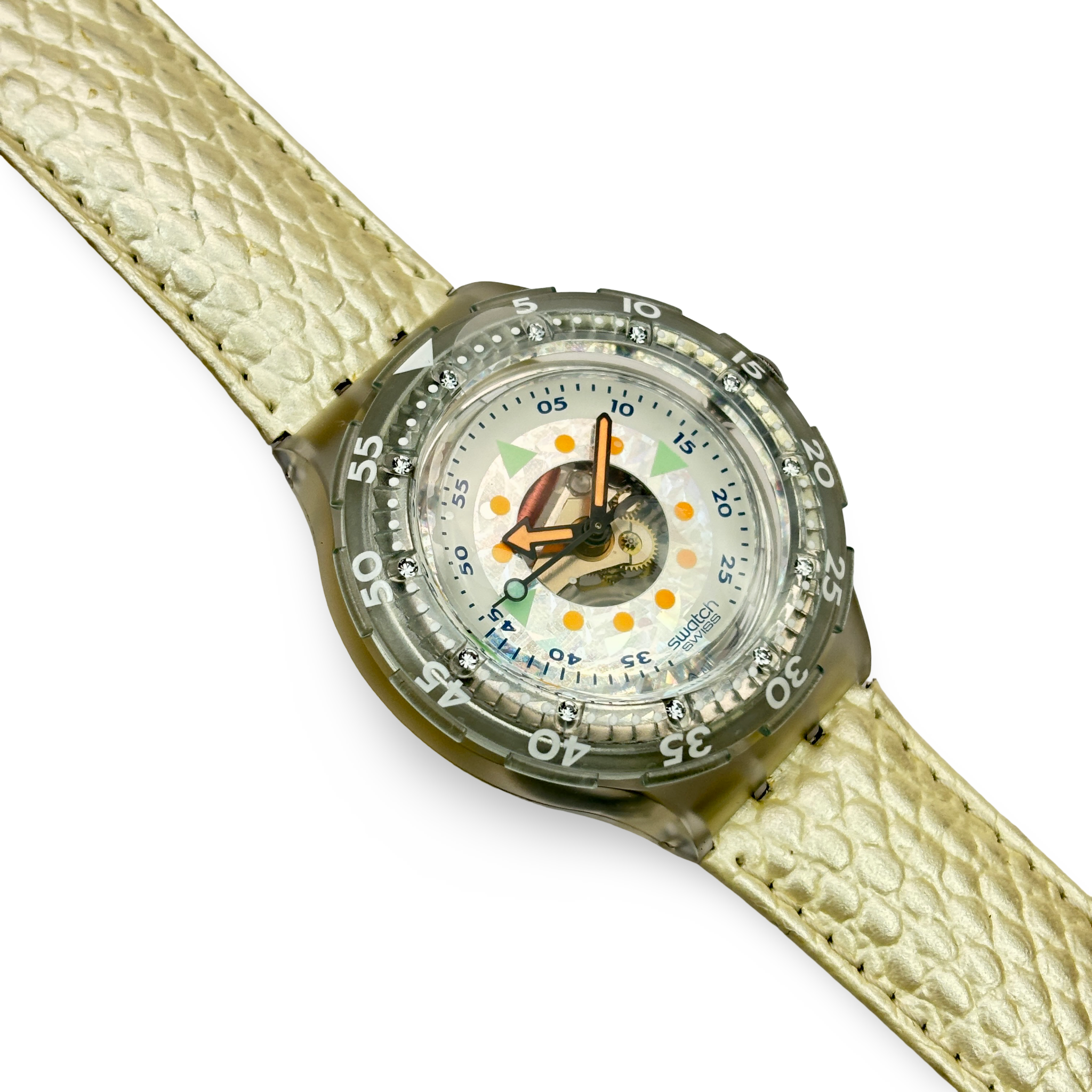 Swatch Scuba – PEARLSHELL | Ref: SDK118 | NOS