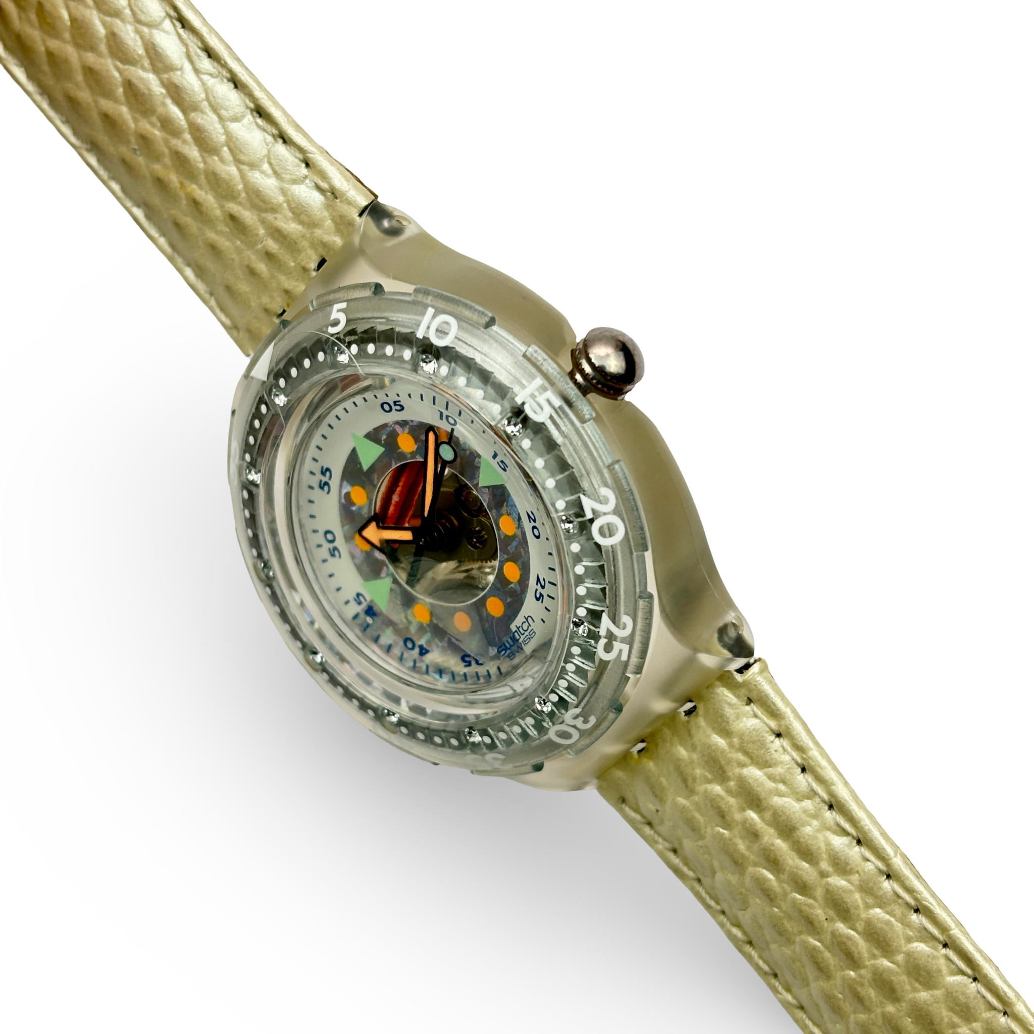 Swatch Scuba – PEARLSHELL | Ref: SDK118 | NOS
