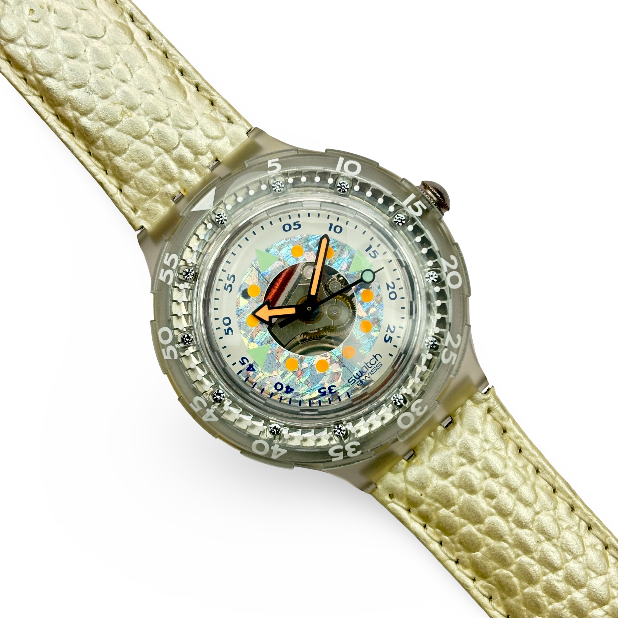 Swatch Scuba – PEARLSHELL | Ref: SDK118 | NOS