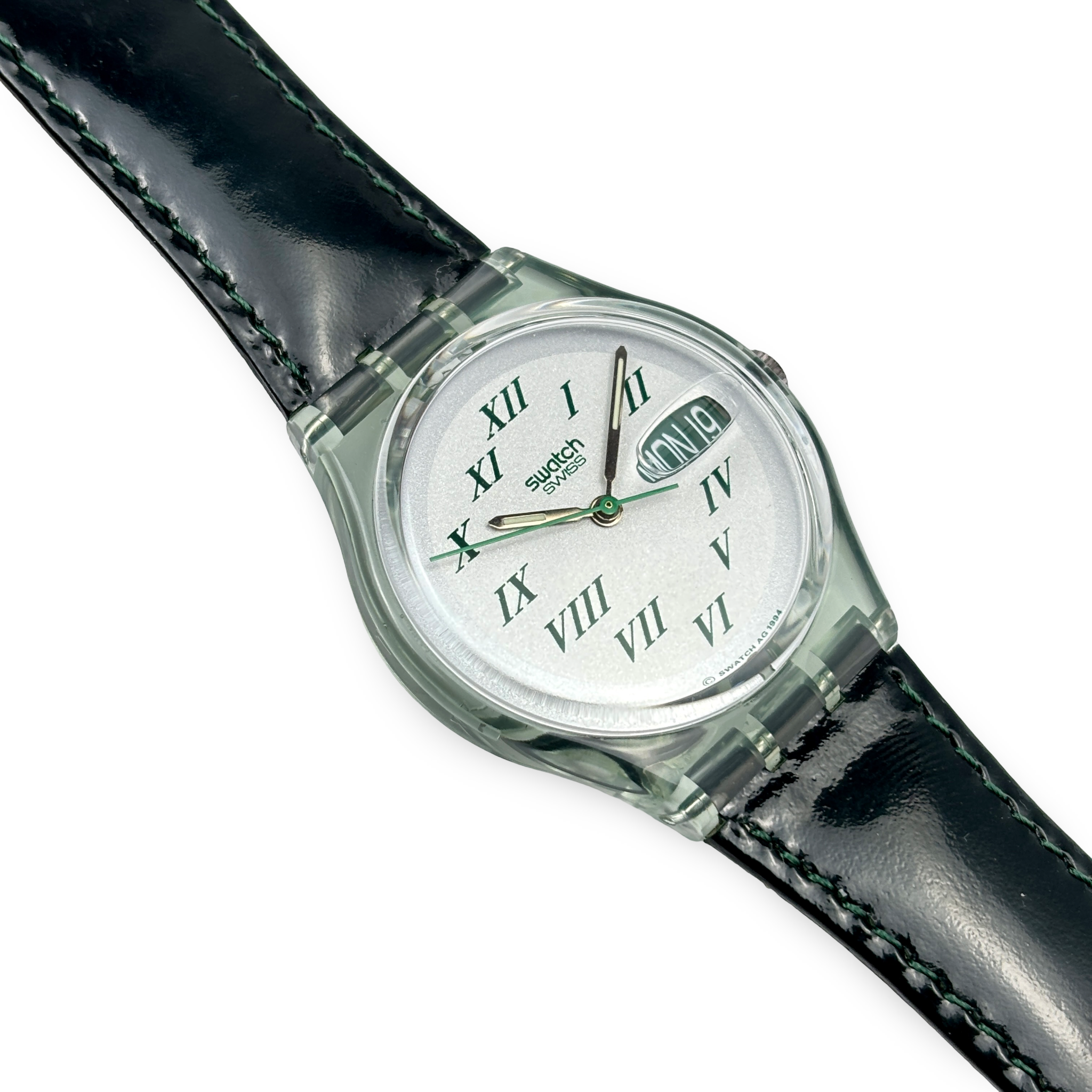 Swatch Gent – GREEN LACQUER | Ref: GM709 | NOS