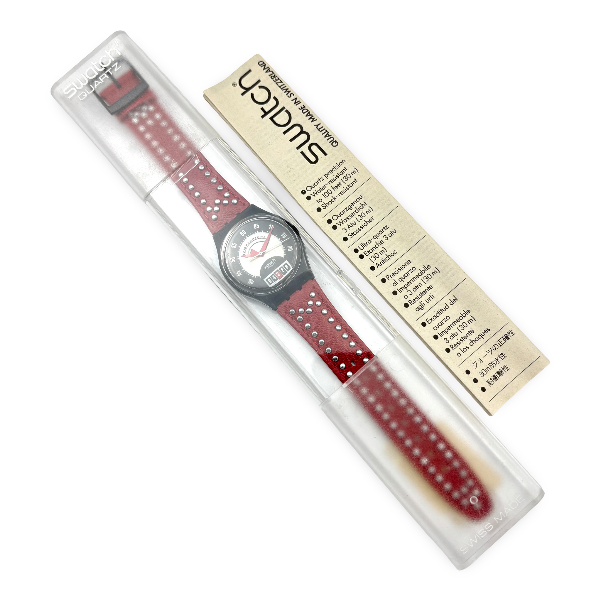 Swatch Gent – RED FLAME | Ref: GB418 | NOS