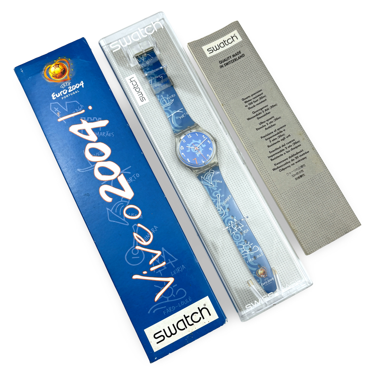 Swatch Gent – VIVE O 2004 - EM-Special 2004 | Ref: GZ186 - NOS