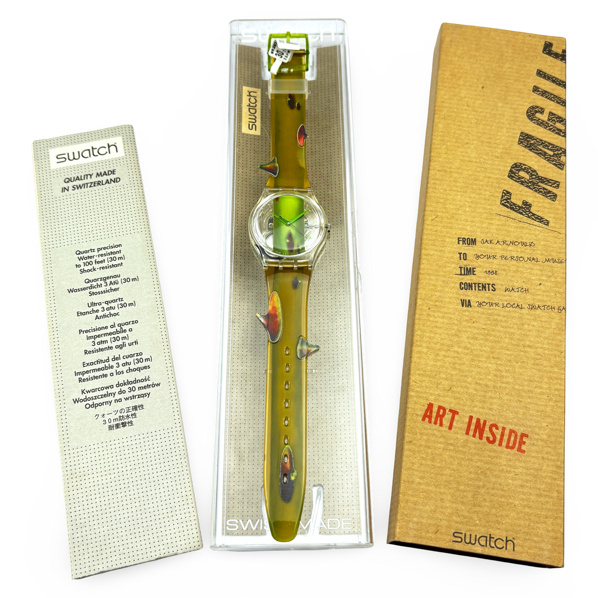 Swatch Gent – Piquant | Ref: GK267 – 1998 – NOS