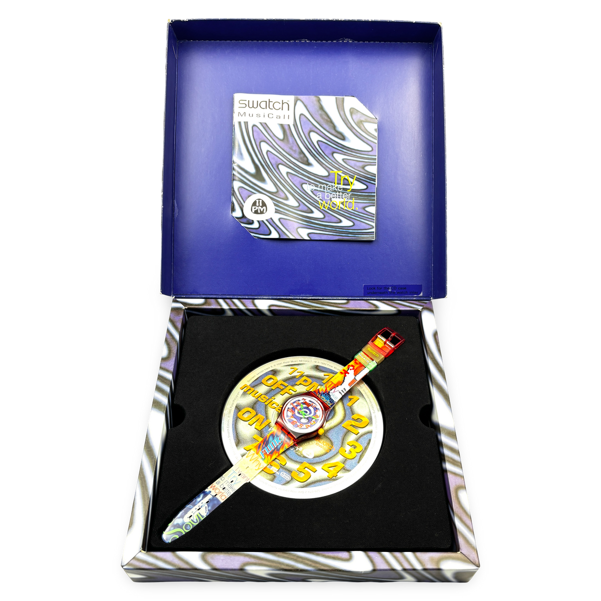 Swatch Musicall – 11PM by Paulo Mendonca - 1995 | Ref: SLZ103 - NOS