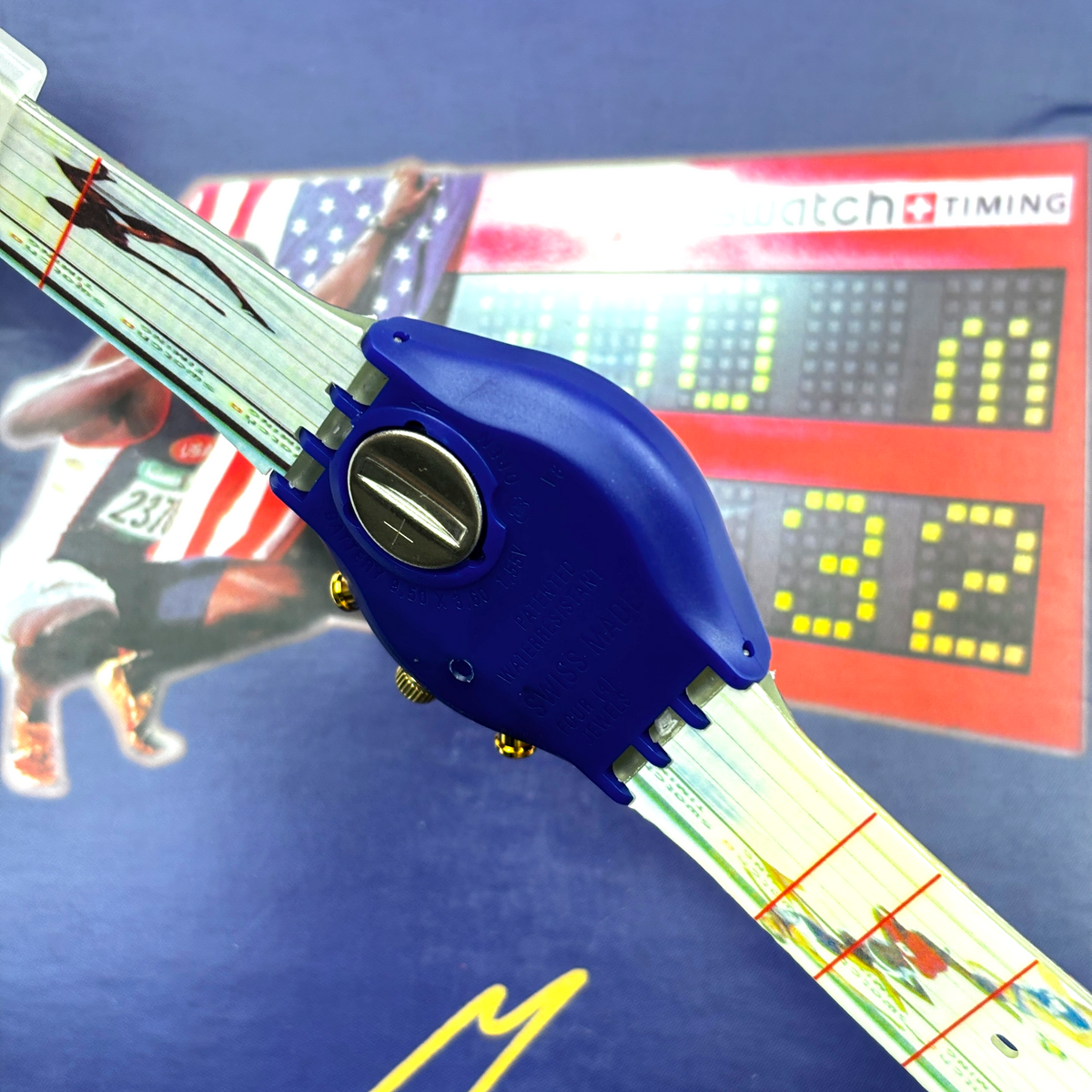 Swatch Chrono – Gold Medal - Michael Johnson Special 1997 | Ref: SCZ400 - NOS