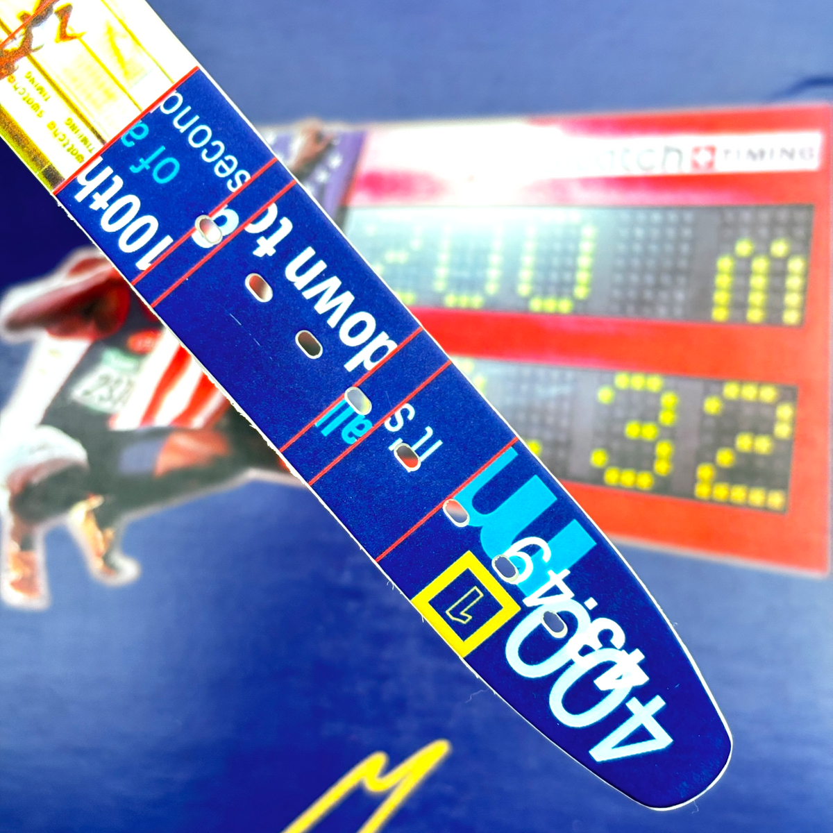 Swatch Chrono – Gold Medal - Michael Johnson Special 1997 | Ref: SCZ400 - NOS