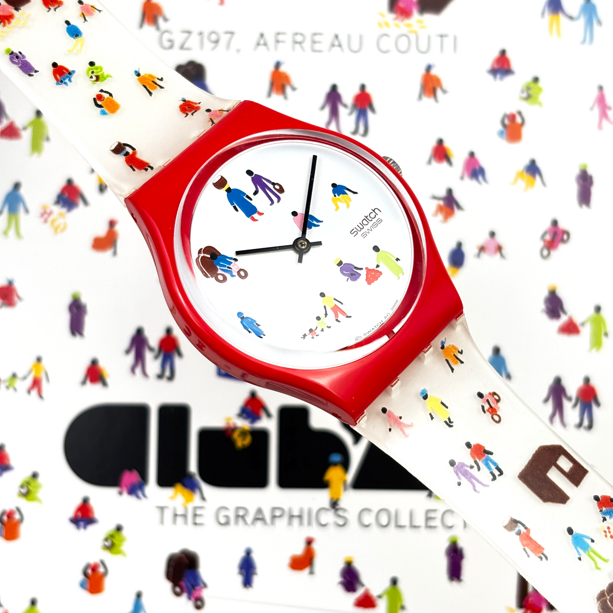 Swatch Gent – AFREAU COUTI - Club Special 2008 | Ref: GZ197 - NOS