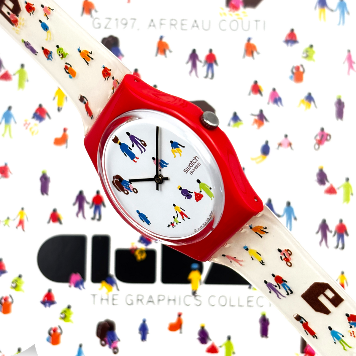 Swatch Gent – AFREAU COUTI - Club Special 2008 | Ref: GZ197 - NOS