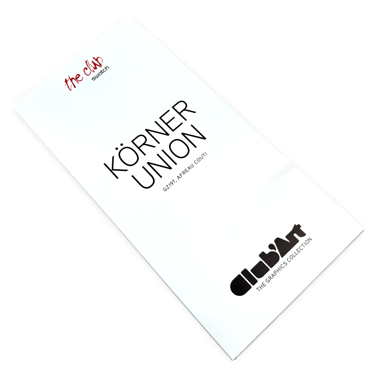 Swatch Gent – AFREAU COUTI - Club Special 2008 | Ref: GZ197 - NOS