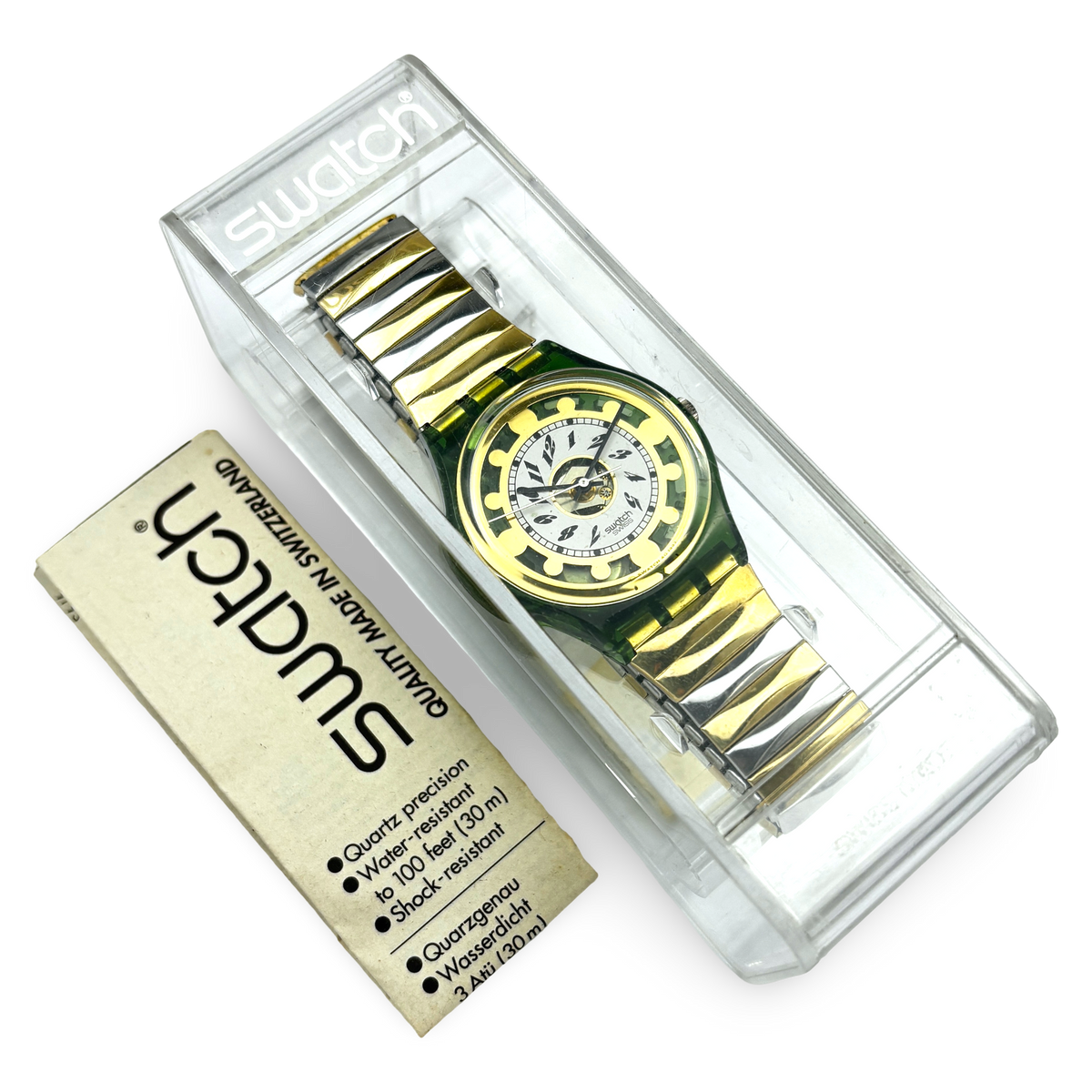 Swatch Gent – Green Shine - 1994 | Ref: GG131 - NOS