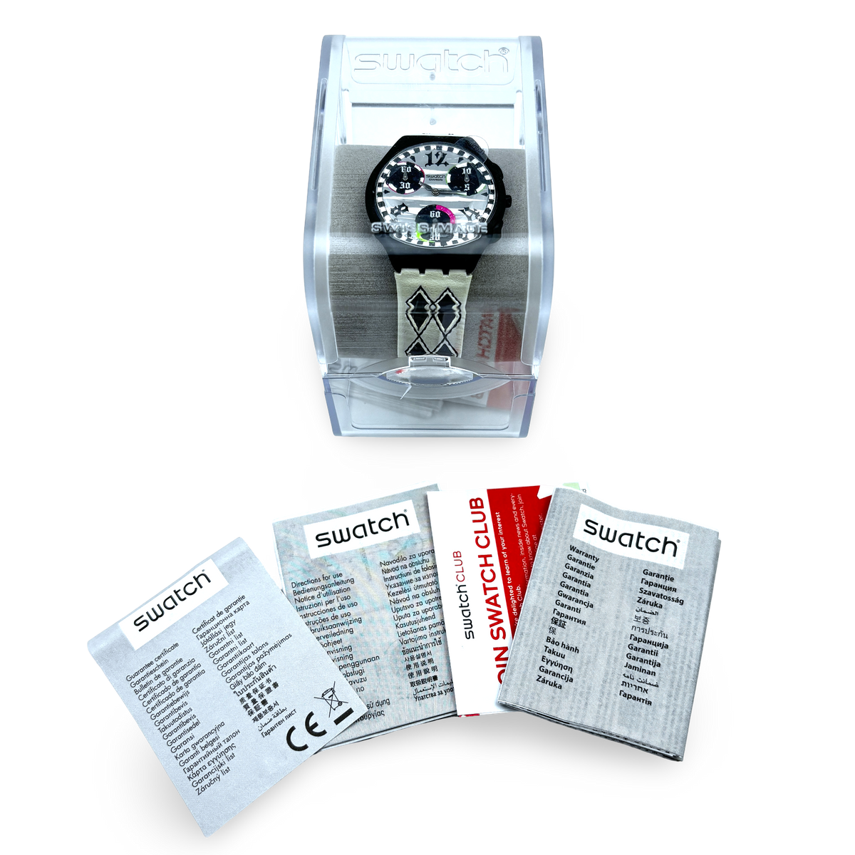 Swatch Skin Chrono – Be Lined - 2008 | Ref: SUYB118 - NOS