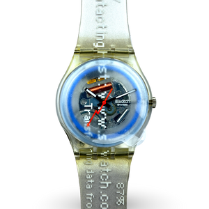Swatch Gent Access – CYBER.COMANDER - 2000 | Ref: SKK114 - NOS