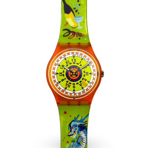 Swatch Gent – Singapore Millennium Mania SEA TRAFFIC - Special 1999 | Ref: GO101C - NOS