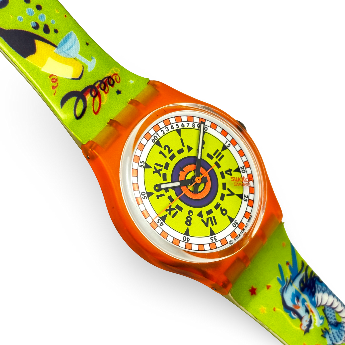 Swatch Gent – Singapore Millennium Mania SEA TRAFFIC - Special 1999 | Ref: GO101C - NOS
