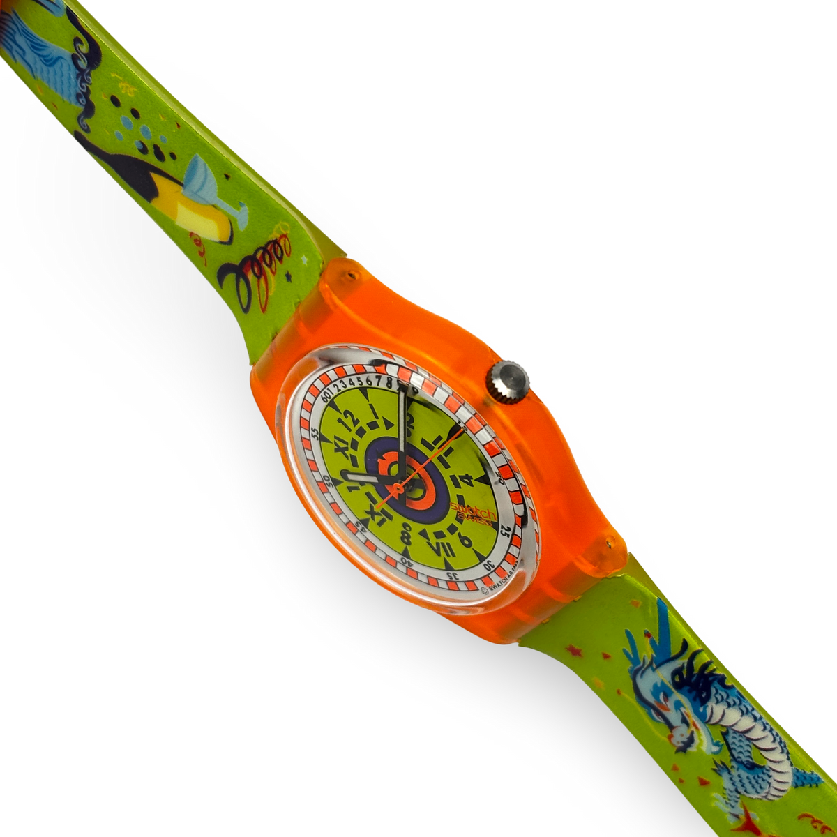Swatch Gent – Singapore Millennium Mania SEA TRAFFIC - Special 1999 | Ref: GO101C - NOS