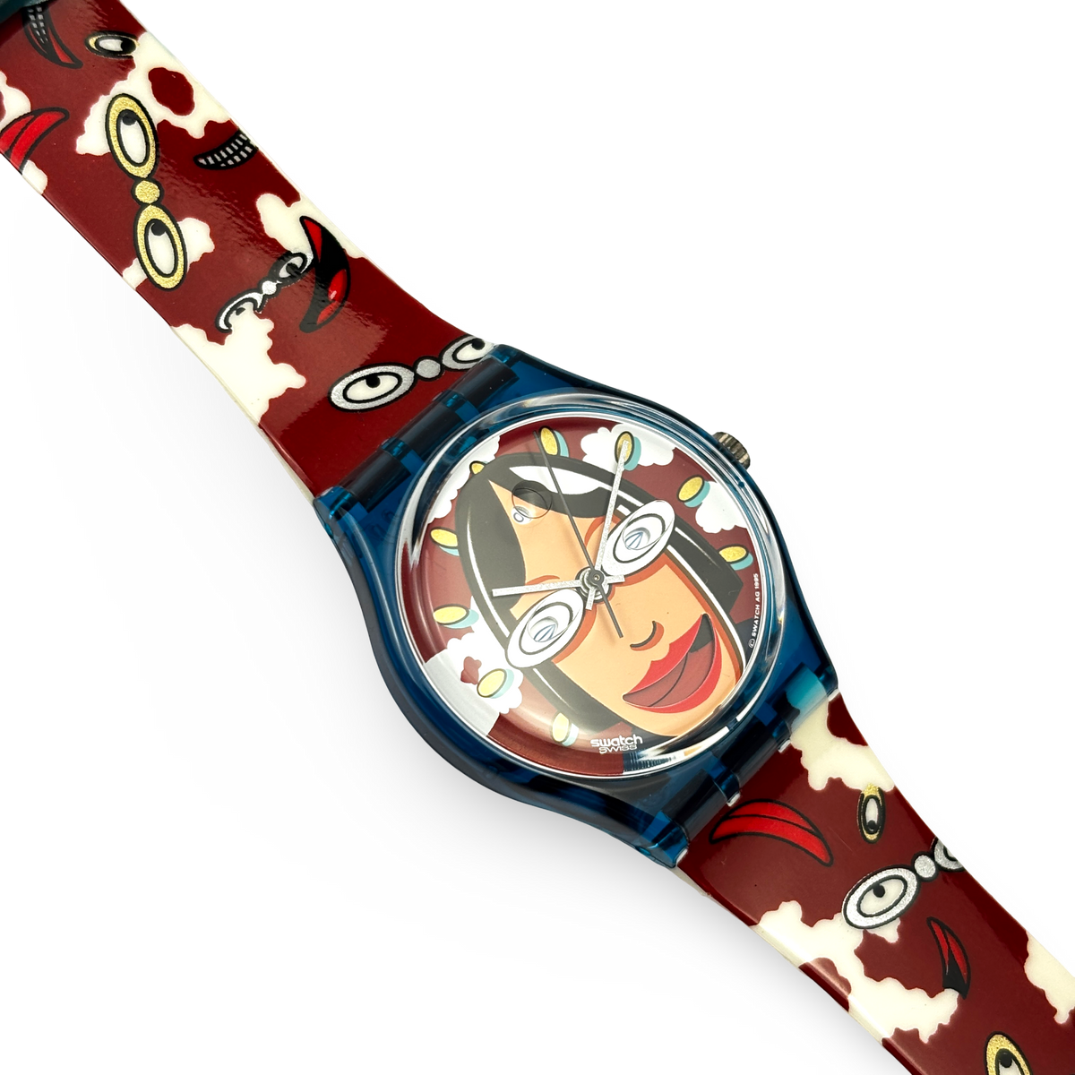 Swatch Gent – SMILLA - Clubspecial 1996 | Ref: GZ701 - Full Set - NOS