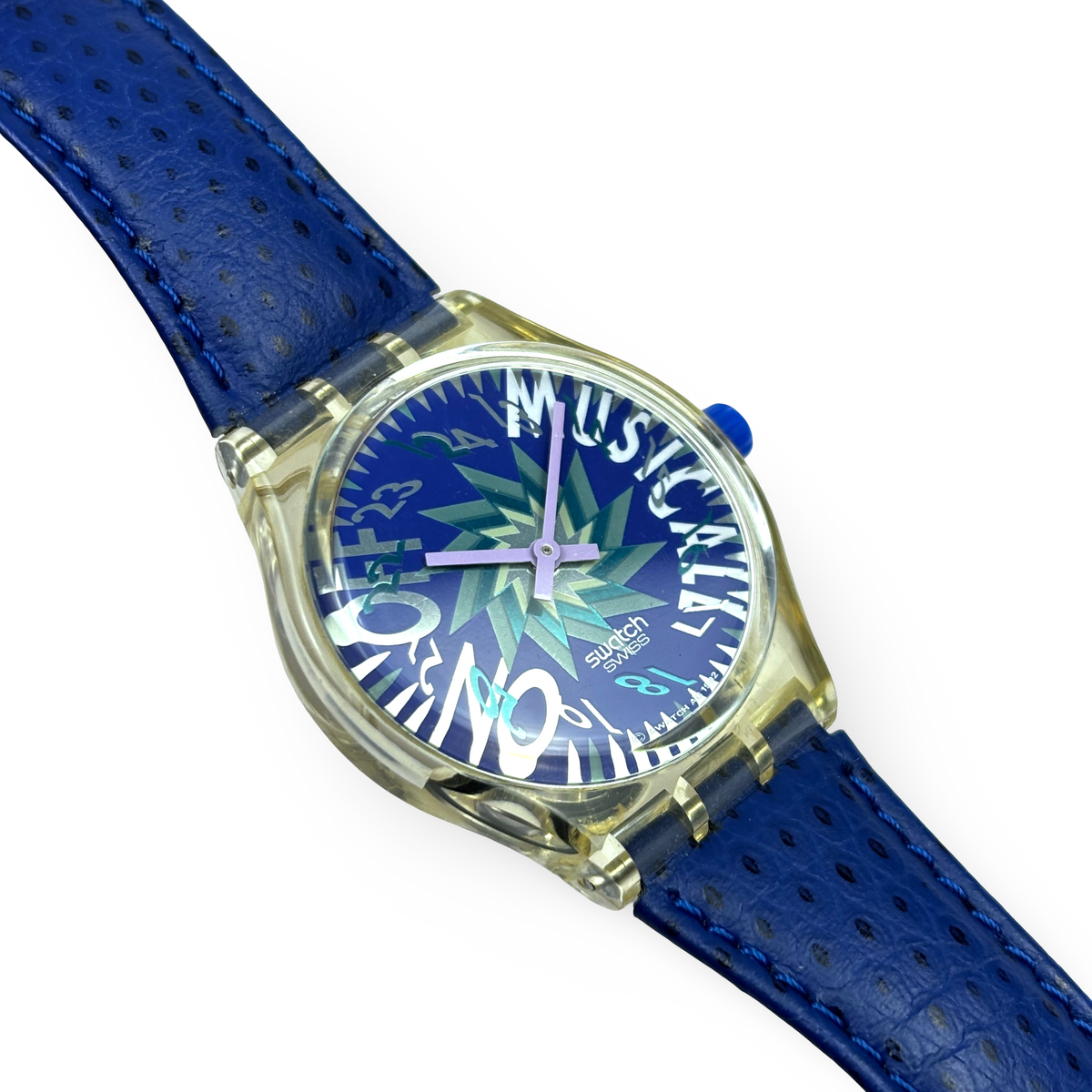 Swatch Musicall – TONE IN BLUE - 1993 | SLK100 Full Set