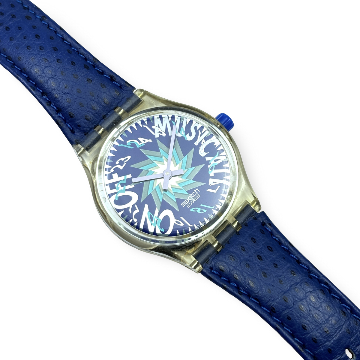 Swatch Musicall – TONE IN BLUE - 1993 | SLK100 Full Set