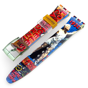 Swatch Armband - 17 mm - LOS ANGELES 1932 - Ref: ASSZ100 - NOS